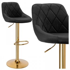 Hoker barowy Cydro Gold czarne Velvet