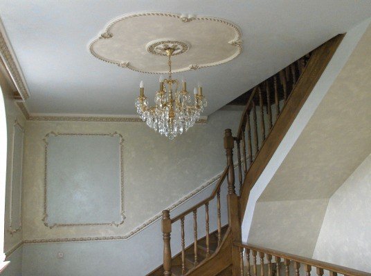 STUCCO ANTICO MADREPERLATO ORO 1KG (perłowo-złote wykończenie do stiuku)