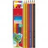 Kredki GRIP 2001 6 kolorów opak. kartonowe 112406 FABER-CASTELL