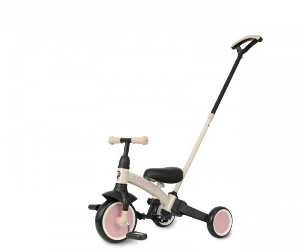 Qplay Rowerek Trójkołowy Stager 3w1 Pink