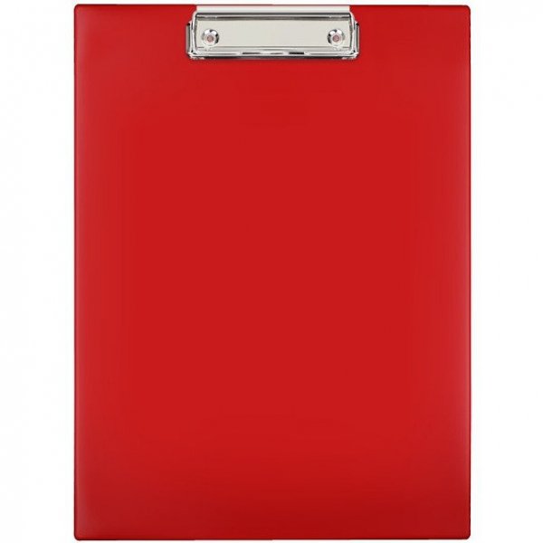 Deska z klipem Clipboard A4 czerwona KH-01-04 BIURFOL