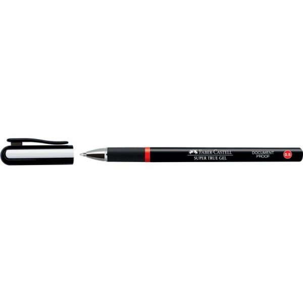 Długopis SUPER TRUE GEL 0,5mm czerwony 549021 FABER-CASTELL