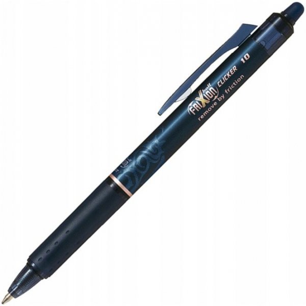 Wymazywalne pióro kulkowe FRIXION CLICKER 1.0 granatowy BLRT-FR10-BB