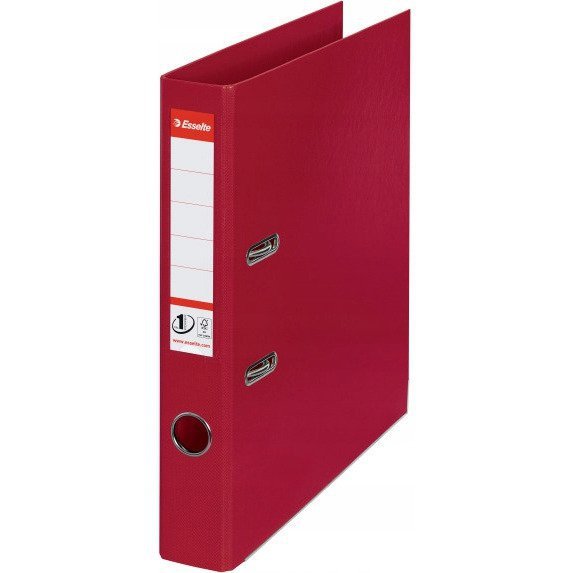 Segregator A4/50mm z mechanizmem bordowy 81152 No.1 ESSELTE