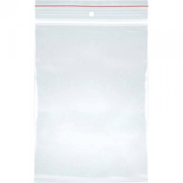 Torebki strunowe 80x120mm (100szt) LDPE, OFFICE PRODUCTS 15072215-90