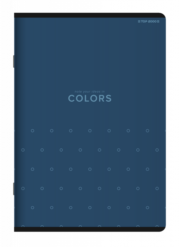 Zeszyt A5 32k kratka margines COLORS 400169181 TOP 2000