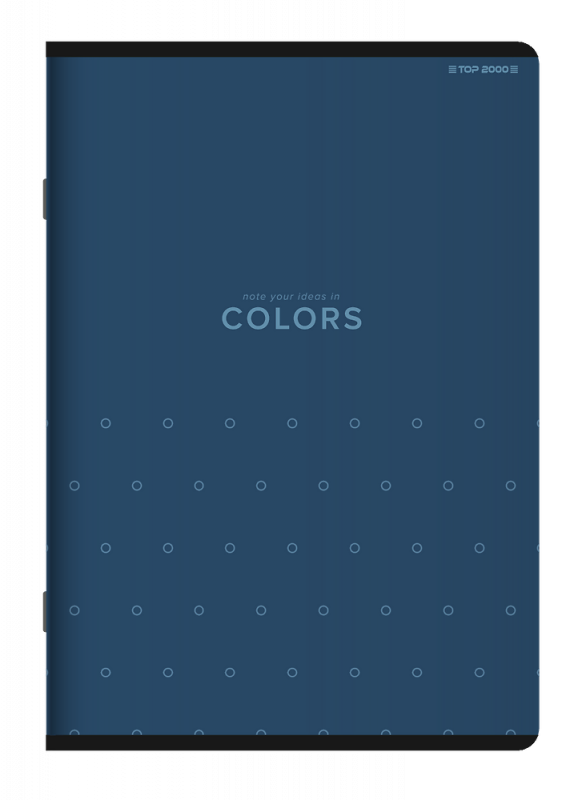 Zeszyt A6 48k kratka COLORS 400169190 TOP 2000