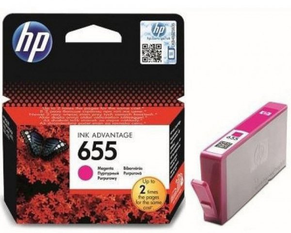 HP Tusz nr 655 CZ111AE Magenta 600str