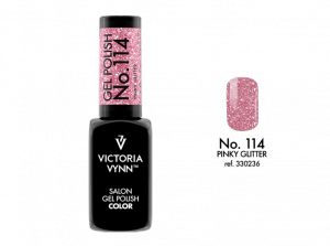 Victoria Vynn Gel Polish Color - Pinky Glitter No.114 8 ml