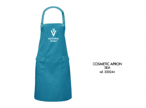 Victoria Vynn - Cosmetic apron - Fartuch kosmetyczny - morski