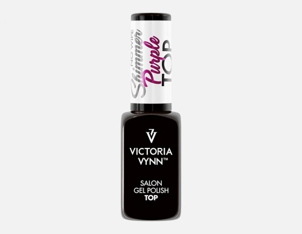 Victoria Vynn Gel Polish Top Purple No Wipe 8ml