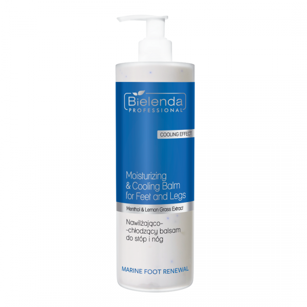 Bielenda MARINE FOOT RENEWAL Nawilżająco-chłodzący balsam do stóp i nóg, 500ml