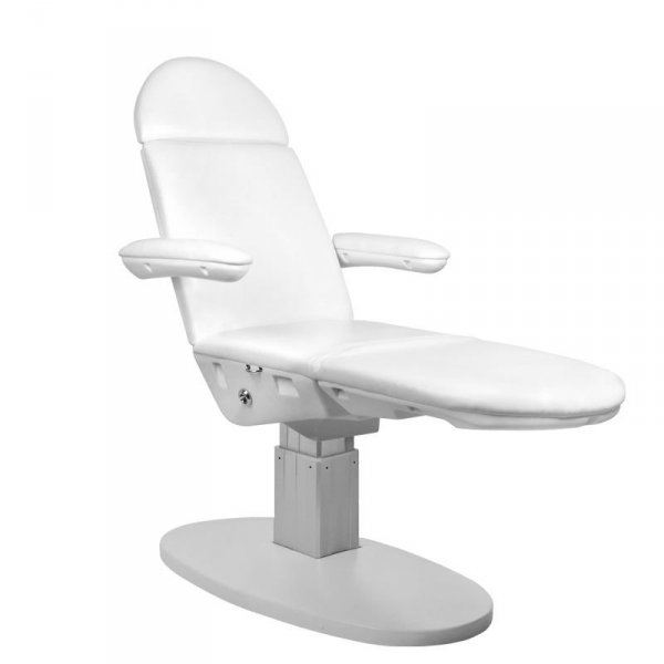 Fotel kosmetyczny elektr. 2240 Eclipse 3 siln. biały