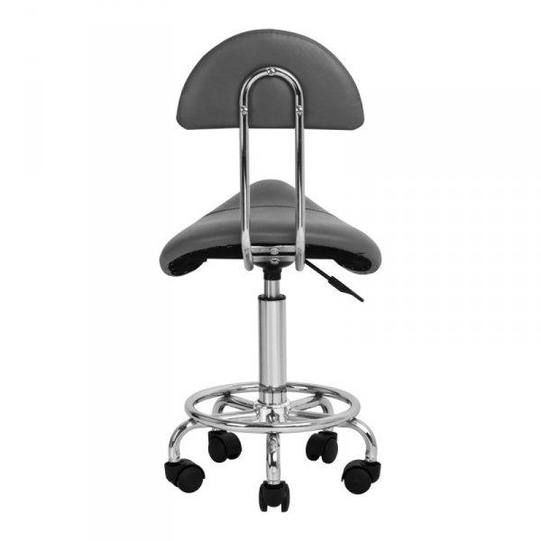 Taboret kosmetyczny 6001 szary