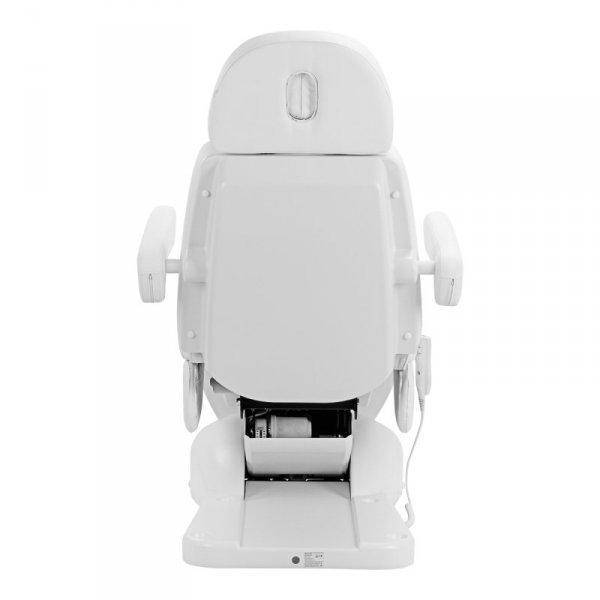 Fotel kosmetyczny elektryczny Azzurro Lux 3 silniki biały