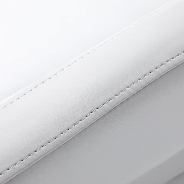 Fotel kosmetyczny elektr. Azzurro Lux 3m pedi biały