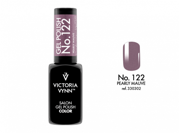 Victoria Vynn Gel Polish Color - Pearly Mauve  No.122 8 ml