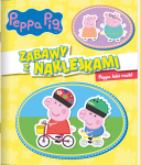 Świnka Peppa Zabawy z naklejkami 7 Peppa lubi ruch!