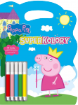 Świnka Peppa SuperKolory 1 z pisakami