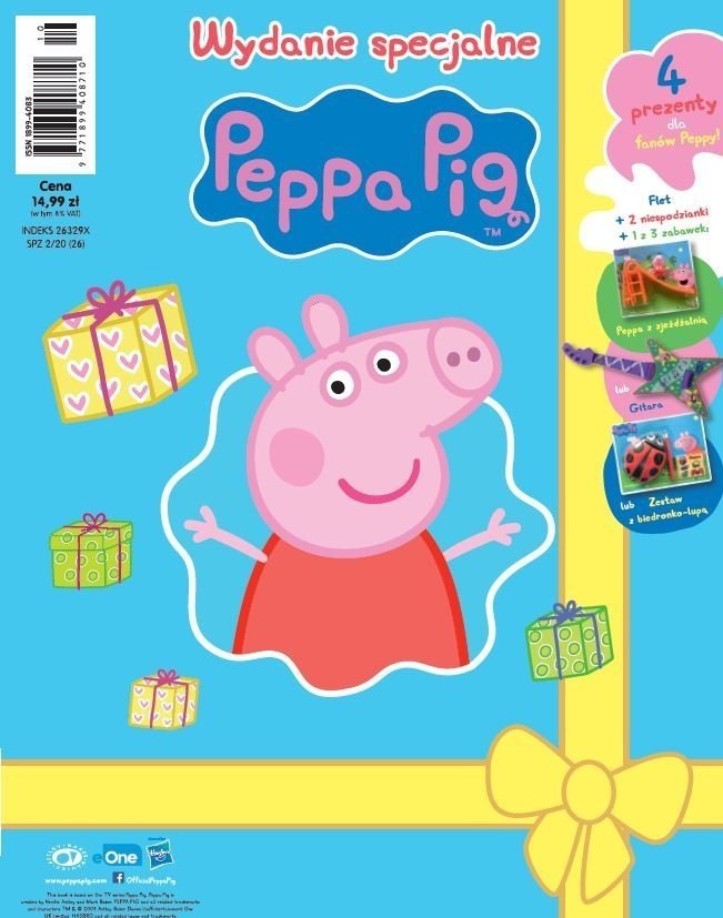 Świnka Peppa magazyn Wydanie specjalne 2/2020 Zwierzaki są fajne!