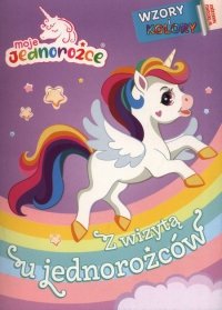 Moje Jednorożce Wzory i Kolory Z wizytą u jednorożców 