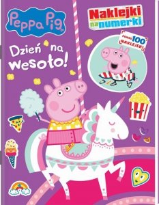 Świnka Peppa Naklejki na numerki 5 Dzień na wesoło!