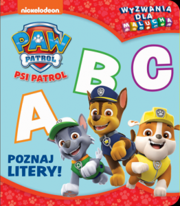 Psi Patrol Wyzwania dla malucha 2 Poznaj litery!