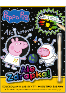 Świnka Peppa Ale zdrapka! 3 Ale kosmos!