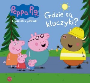 Świnka Peppa Książeczki z półeczki 50 Gdzie są kluczyki?