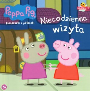 Świnka Peppa Książeczki z półeczki 34 Niecodzienna wizyta