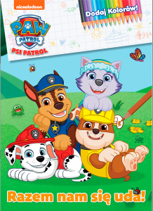 Psi Patrol Dodaj kolorów! 8 Razem nam się uda!