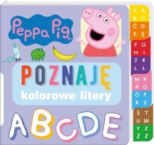 Świnka Peppa Poznaję kolorowe litery