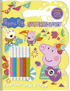 Świnka Peppa Superkolory 5 Przebieranki Peppy