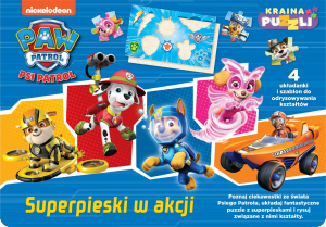 Psi Patrol Kraina puzzli Superpieski w akcji