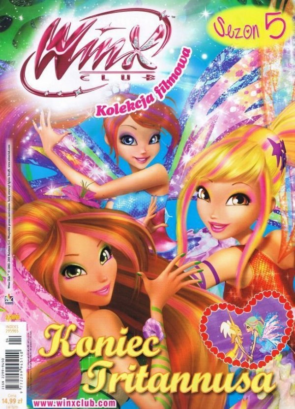 Winx Club Kolekcja filmowa seria 5 cz.8 Koniec Tritannusa (DVD)