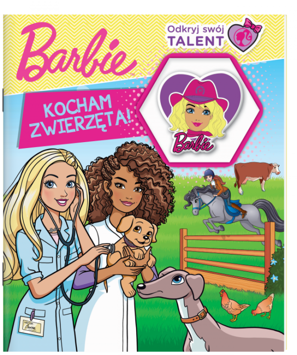 Barbie Odkryj swój talent Kocham zwierzęta