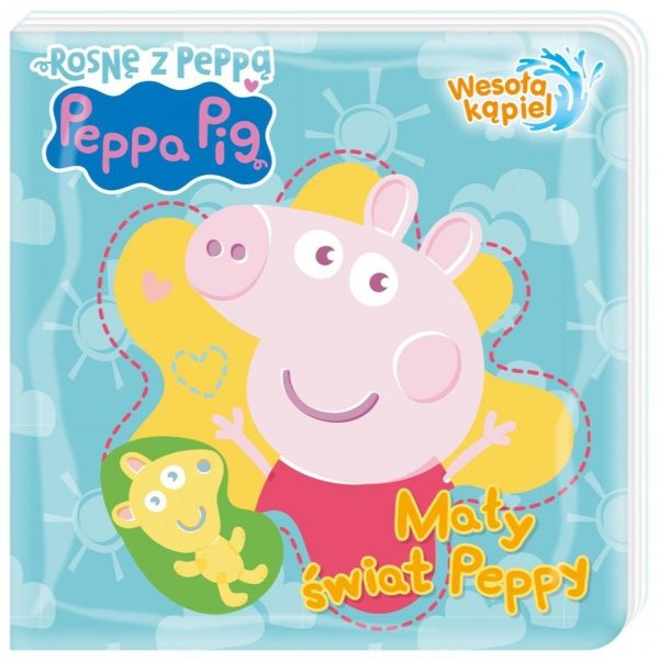 Świnka Peppa Wesoła kąpiel Rosnę z Peppą Mały świat Peppy