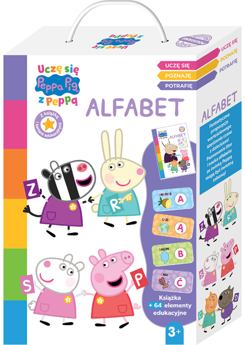Świnka Peppa Uczę się z Peppą Alfabet