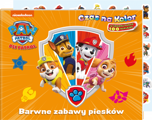 Psi Patrol Czas na kolor 2 Barwne zabawy piesków