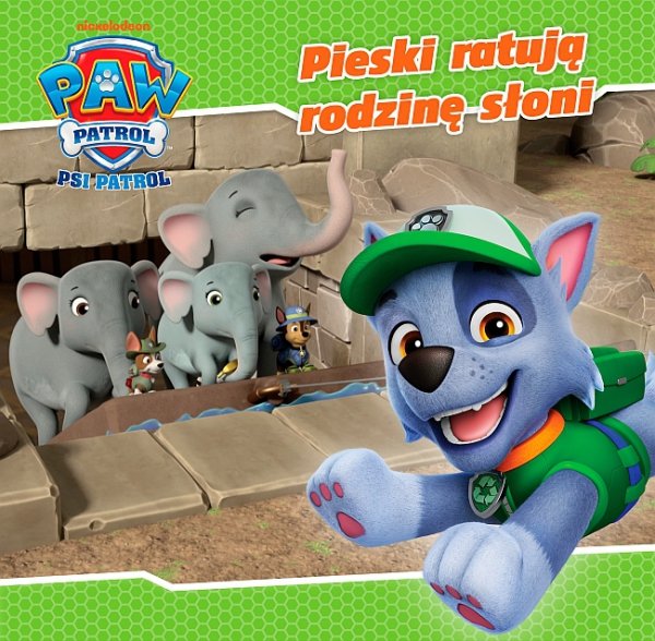 Psi Patrol Pieski ratują rodzinę słoni