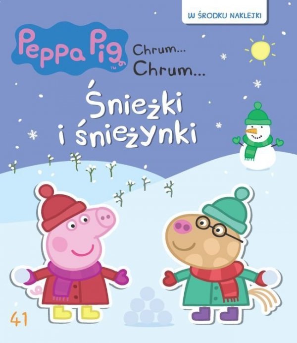 Świnka Peppa Chrum… Chrum… 41 Śnieżki i śnieżynki