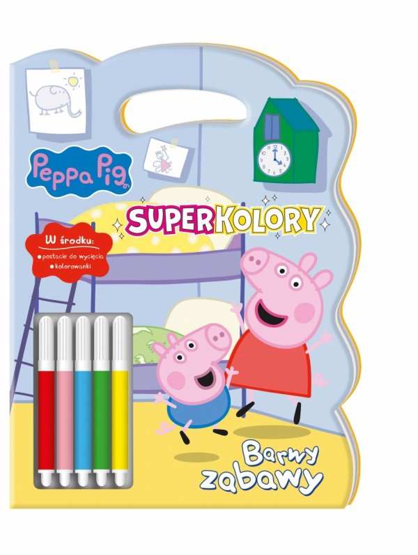 Świnka Peppa Superkolory 3 Barwy zabawy