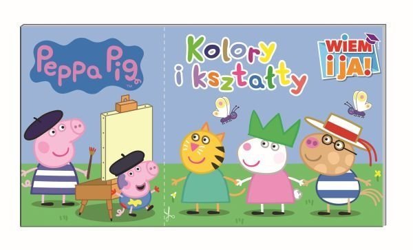 Świnka Peppa Wiem i ja 2 Kolory i kształty
