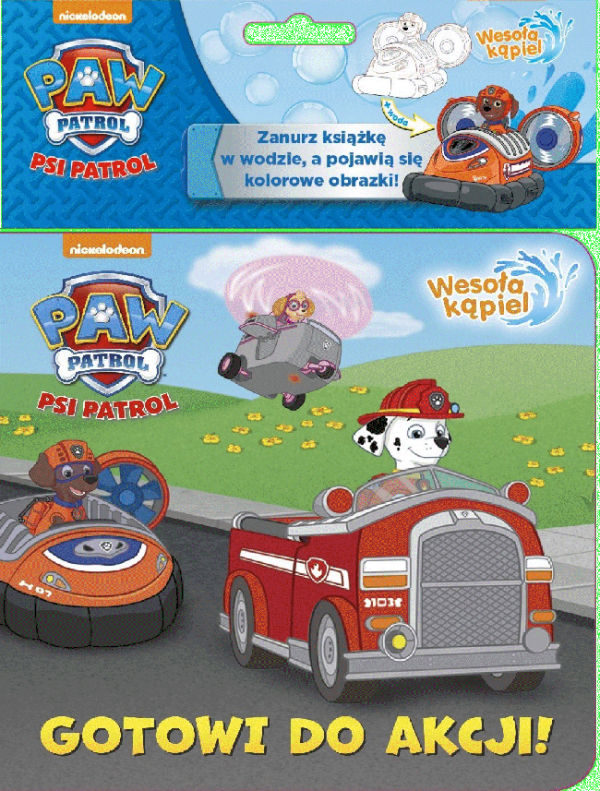 Psi Patrol Wesoła kąpiel Gotowi do akcji!
