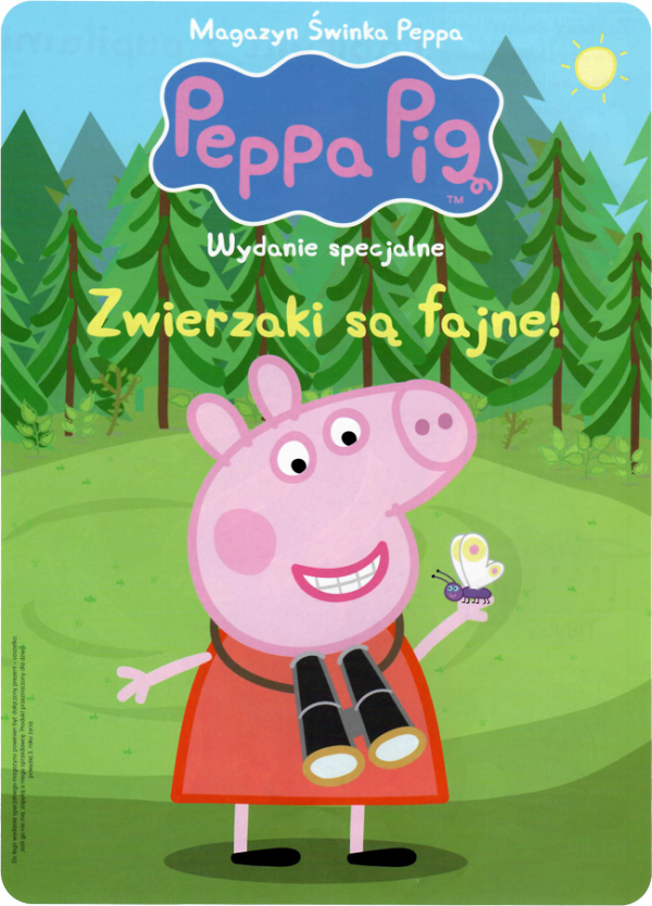 Świnka Peppa magazyn Wydanie specjalne 2/2020 Zwierzaki są fajne! + 4 prezenty