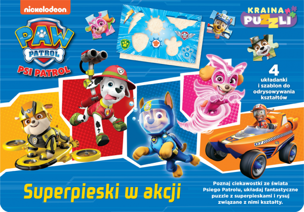 Psi Patrol Kraina puzzli 