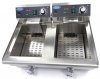 Frytownica 2 x 13L z Kranem 6000W Profesjonalna MAXIMA 09365231 8720365340284