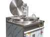 Kocioł warzelny parowy z grzaniem pośrednim | opcja mieszadła | 100 l | zużycie pary ~50 kg/h | 900x900x900 mm | RQLR-101N
