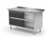 Stół przyścienny szafka otwarta 600 x 600 x 850 mm POLGAST 129066 129066