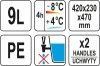 TERMOS Z KRANEM PE 9,4L YATO YG-09249 YG-09249